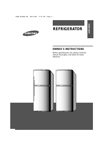 Handleiding Samsung RT341MASW Koel-vries combinatie