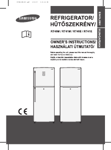 Handleiding Samsung RT41MBSM Koel-vries combinatie