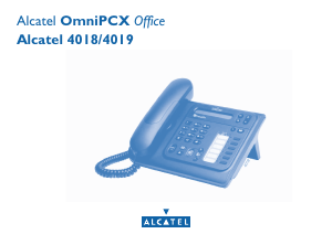 Brugsanvisning Alcatel OmniPCX Office 4019 Telefon