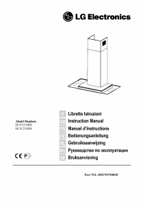 Manual LG DC9121G Cooker Hood