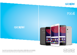 Mode d’emploi Alcatel 4034D Pixi 4 Téléphone portable
