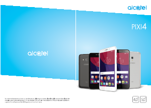 Manual Alcatel 4034F Pixi 4 Mobile Phone