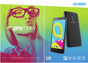 كتيب Alcatel 5044Y U5 3G هاتف محمول