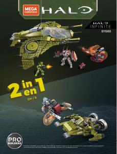 Handleiding Mega Construx set GYG60 Halo UNSC Wasp onslaught