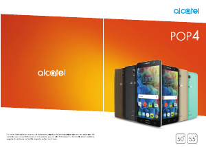 Manual Alcatel 5051X Pop 4 Telefone celular