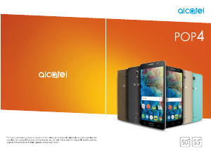 Εγχειρίδιο Alcatel 5051X Pop 4 Κινητό τηλέφωνο