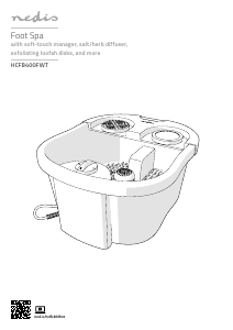 Manual de uso Nedis HCFB400FWT Baño de pie