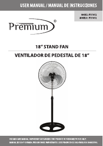 Handleiding Premium PFS1812 Ventilator