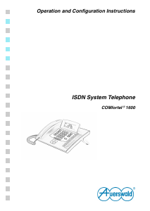 Handleiding Auerswald COMfortel 1600 Telefoon