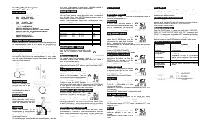 Handleiding Sunding SD-538 Fietscomputer