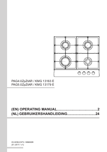 Handleiding Amica KMG 13179 E Kookplaat