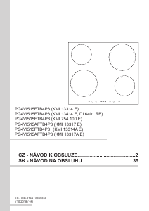 Návod Amica KMI 13314 E Pánt