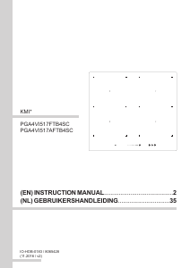 Handleiding Amica KMI 13322 A Kookplaat