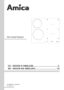 Návod Amica KMI 752 620 C Pánt