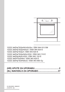 Priručnik Amica EBX 943 110 E Pećnica