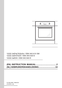 Handleiding Amica EBX 943 610 SM Oven