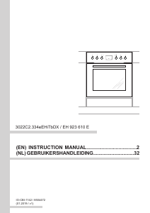 Handleiding Amica EH 923 610 E Oven