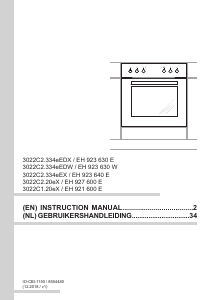 Handleiding Amica EH 927 600 E Oven