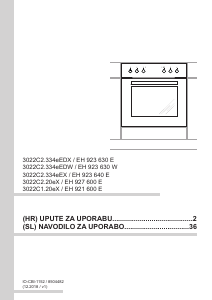 Priručnik Amica EH 927 600 E Pećnica