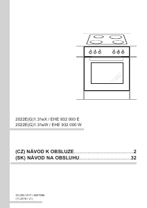 Návod Amica EHE 932 000 E Rúra