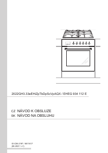 Manuál Amica EHEG 934 112 E Trouba