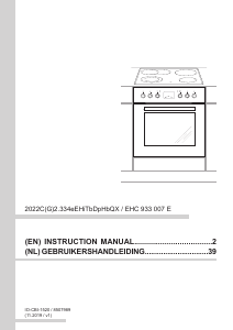 Handleiding Amica EHC 933 007 E Fornuis