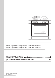 Manual Amica EHCX 933 600 E Range