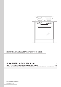 Manual Amica EHIX 935 600 E Range