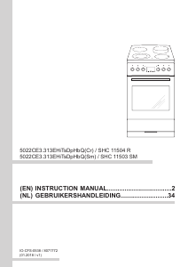 Manual Amica SHC 11503 SM Range