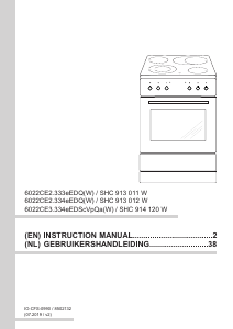 Handleiding Amica SHC 913 011 W Fornuis