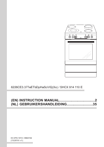 Handleiding Amica SHCX 914 110 E Fornuis