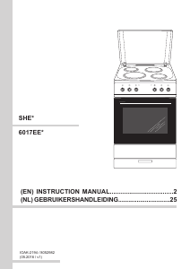 Manual Amica SHE 11660 W Range