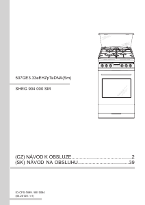 Manuál Amica SHEG 904 000 SM Sporák