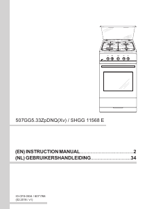 Manual Amica SHGG 11568 E Range