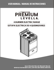 Manual de uso Premium PRE2027GB Cocina