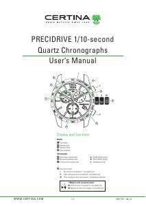 Handleiding Certina Sport C034.417.16.037.01 DS Podium Horloge
