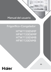 Használati útmutató Haier HFW7720ENMB Hűtő és fagyasztó