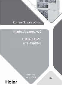 Priručnik Haier HTF-456DM6 Frižider – zamrzivač