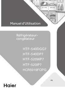 Manuale Haier HTF-520IP7 Frigorifero-congelatore
