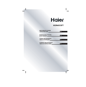 Manual Haier HOR45C5FT Micro-onda