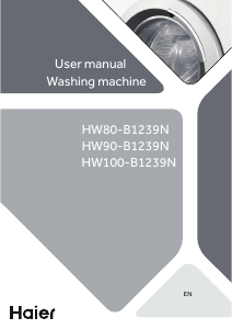 Mode d’emploi Haier HW100-B1239N Lave-linge