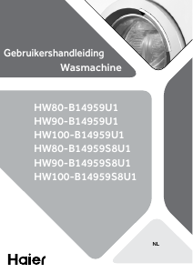 Handleiding Haier HW100-B14959U1 Wasmachine