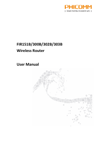 Manual Phicomm FIR-300B Router