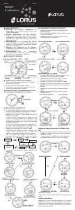 Mode d’emploi Lorus RW623AX9 Sports Montre