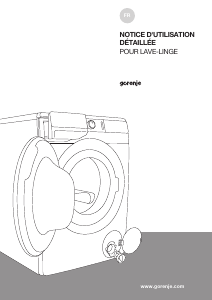 Mode d’emploi Gorenje WEI94BDS Lave-linge