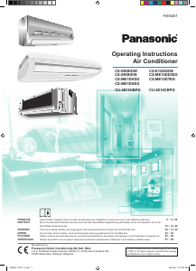 Bruksanvisning Panasonic CS-ME10DD3EG Klimaanlegg