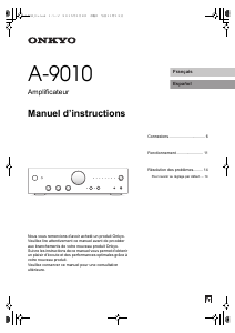 Mode d’emploi Onkyo A-9010 Amplificateur
