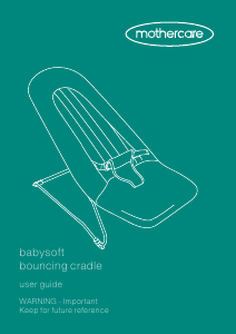 Manual Mothercare Babysoft Bouncer
