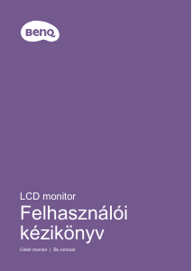 Használati útmutató BenQ BL2780T LCD-monitor
