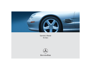 Bruksanvisning Mercedes-Benz SL 55 AMG (2005)